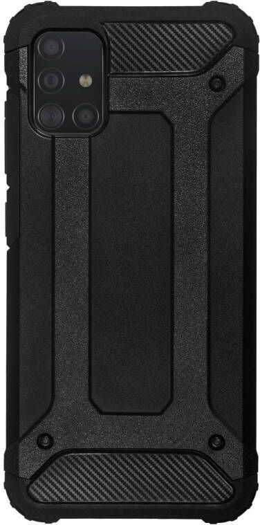 HomeLiving BMAX Classic Armor Phone Case Samsung Galaxy A51 Black Zwart