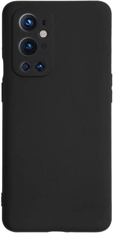 HomeLiving BMAX Essential matte case OnePlus 9 Pro Black Zwart