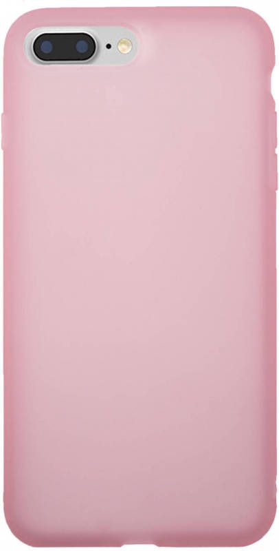 HomeLiving BMAX Liquid latex soft case hoesje voor iPhone 7 8 Plus Pink Roze