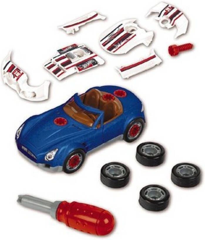 Hot Wheels Tuning Auto Blauw 18 Cm