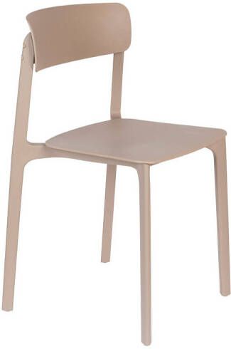 Housecraft Living Housecraft Clive Eetkamerstoelen Licht Bruin Set van 4