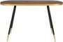 Housecraft Living Housecraft Denise Consoletafel Wandtafel Hout 121x 91 cm Bruin Goud - Thumbnail 1