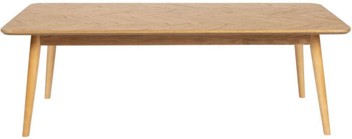 Housecraft Living Housecraft Fabio Salontafel Rechthoekig Hout 120x60 cm Naturel