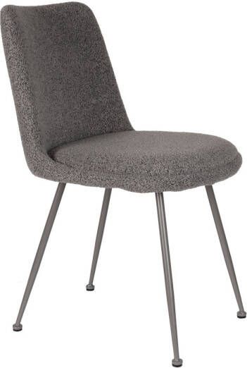 Housecraft Living Housecraft Fijs Eetkamerstoelen Grijs Set van 2