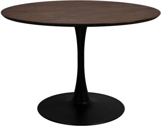 Housecraft Living Housecraft Raku Eettafel Hout 110 cm Bruin Zwart