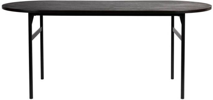 Housecraft Living Housecraft Marcio Eetkamertafel Hout 180x80 cm Zwart