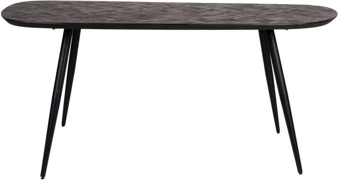 Housecraft Living Housecraft Webster Eettafel Rechthoekig Hout 118x90 cm Bruin