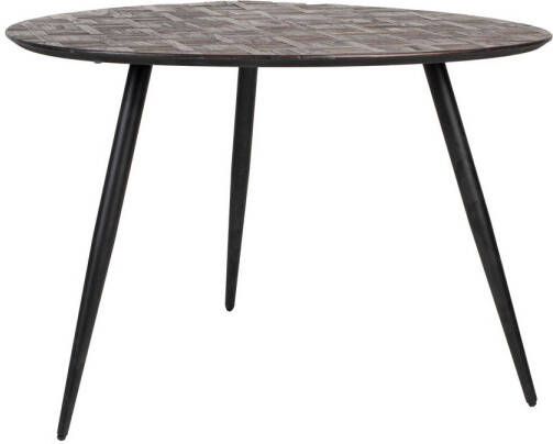 Housecraft Living Housecraft Webster Eettafel Rond Hout 180x90 cm Bruin