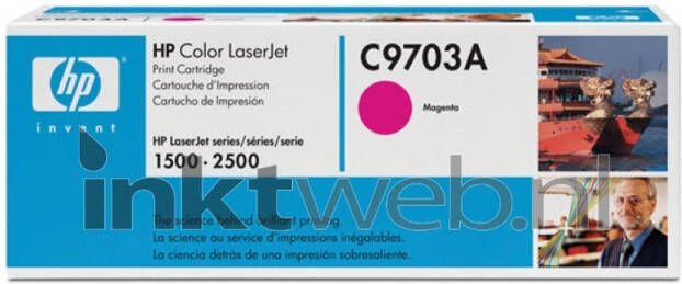 HP 121A magenta toner