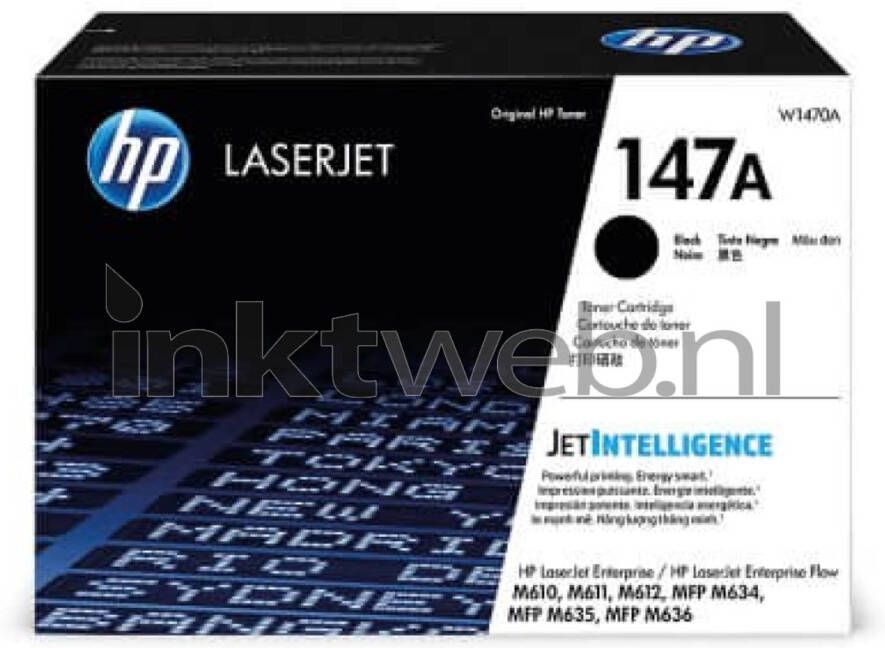 HP 147A zwart toner