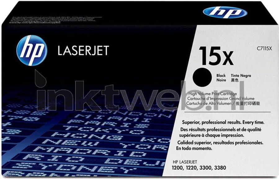 HP 15X hc zwart toner