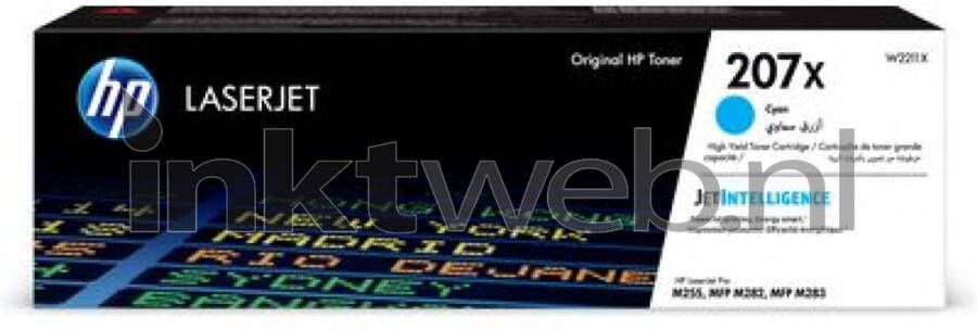 HP 207X cyaan toner