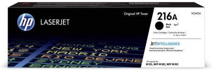HP 216A originele zwarte LaserJet tonercartridge (W2410A) voor Color LaserJet Pro MFP M182 M183