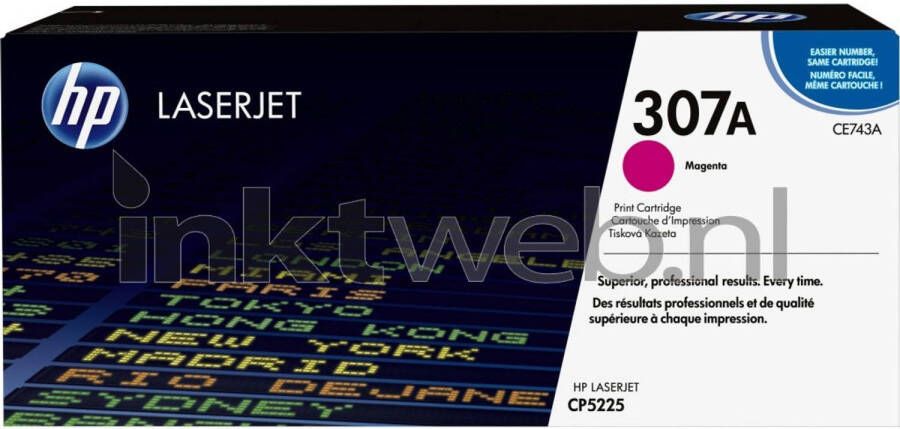 HP 307A magenta toner