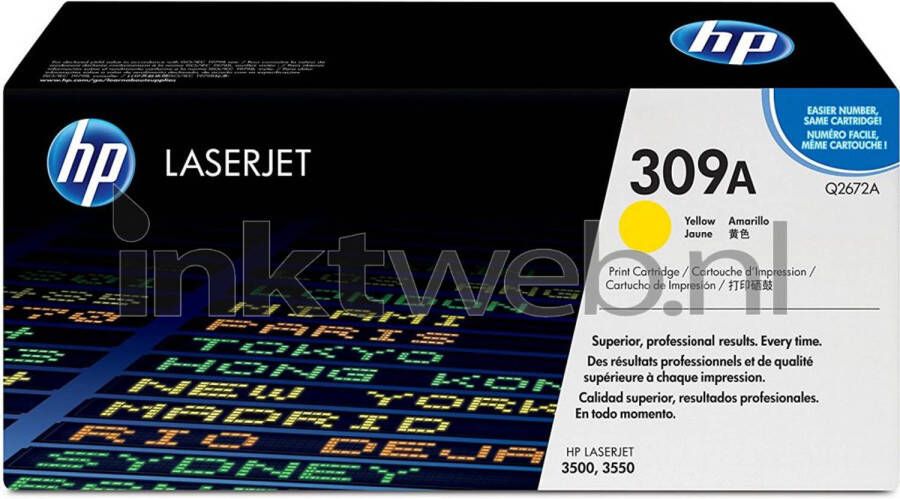 HP 309A geel toner