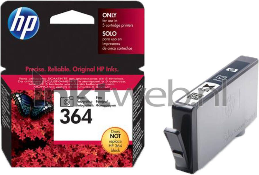 HP 364 fotoinkt Instant Ink inktcartridge