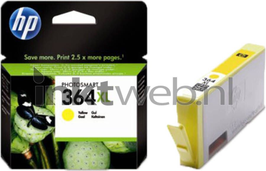 HP 364XL geel cartridge