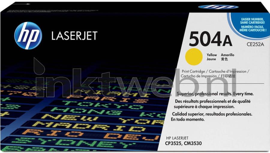 HP 504A toner geel toner