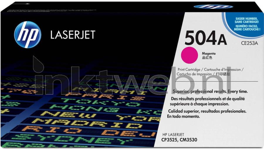 HP 504A toner magenta toner