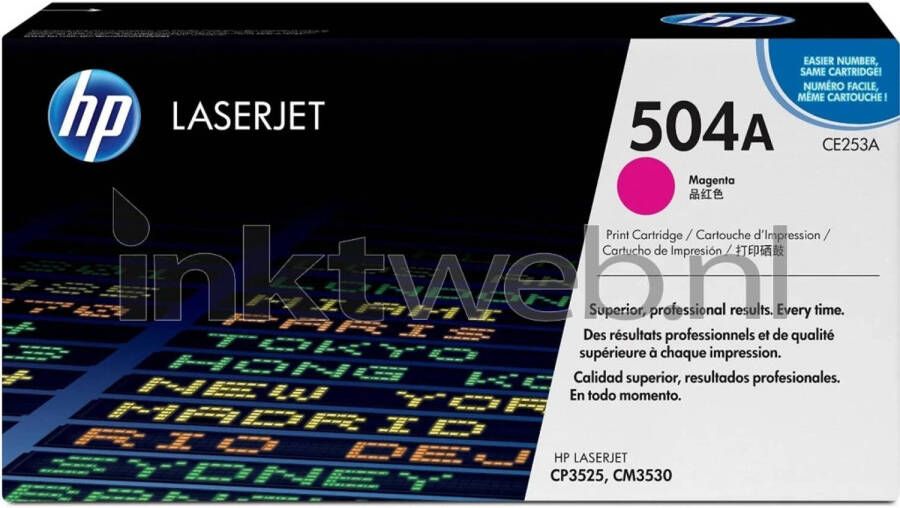 HP 504A toner magenta toner