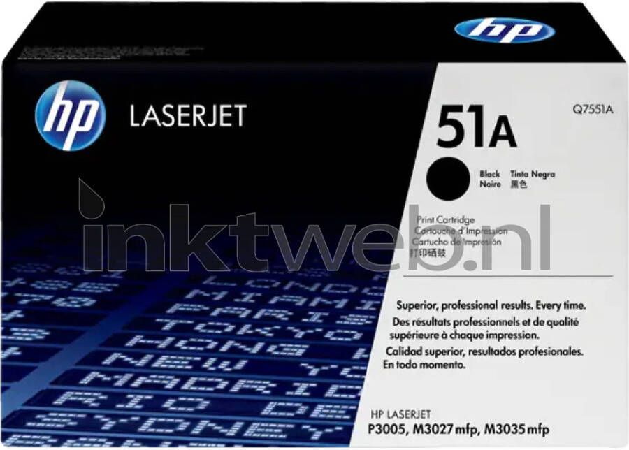 HP 51A zwart toner