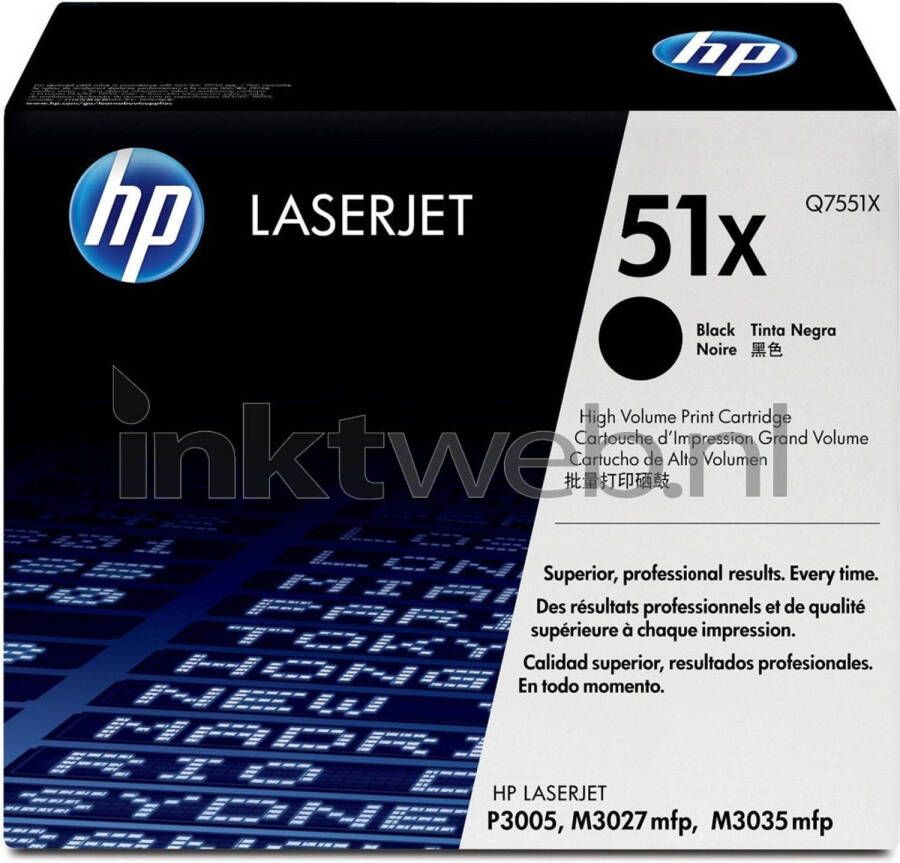 HP 51X zwart toner