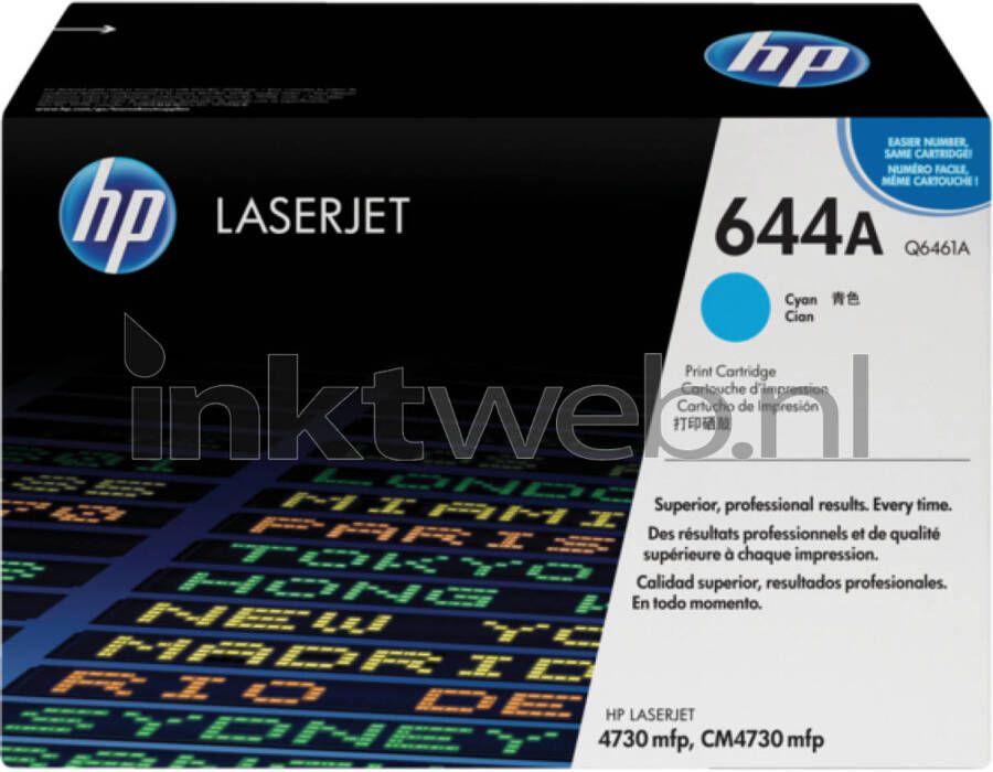 HP 644A cyaan toner