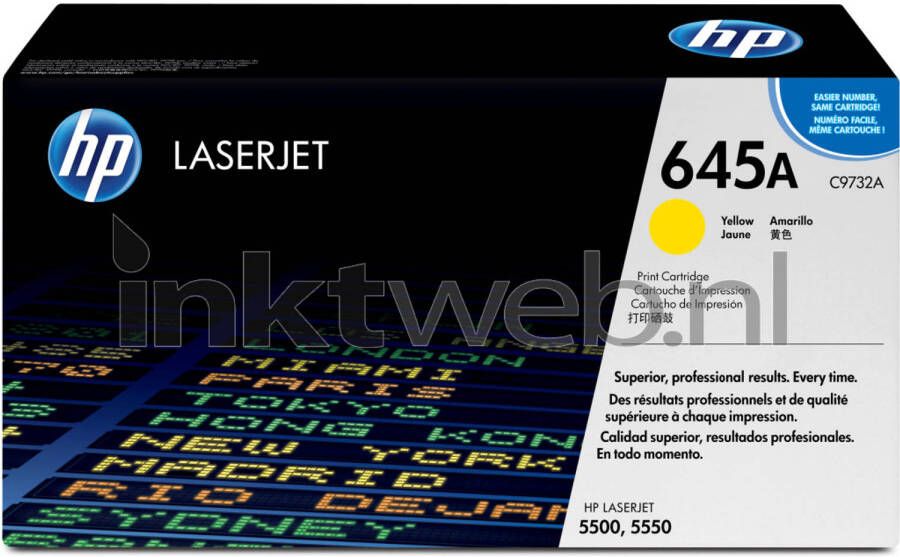 HP 645A geel toner