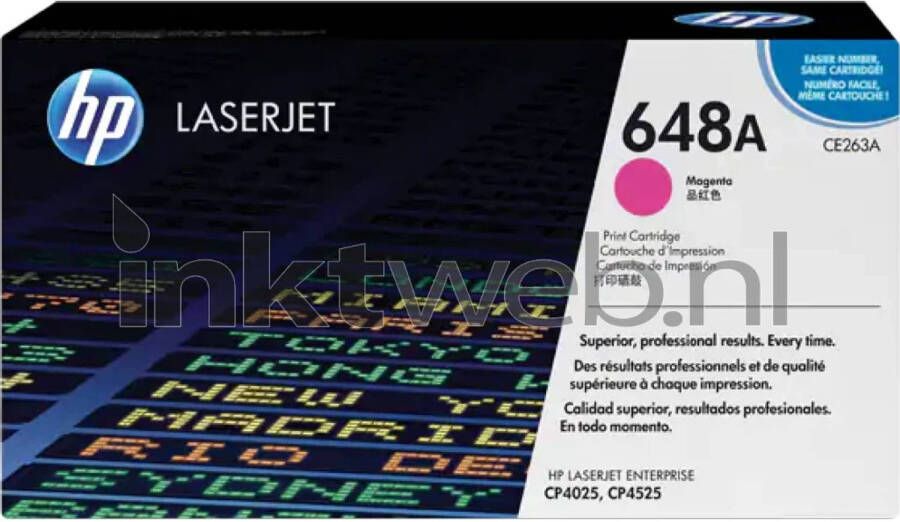 HP 648A magenta toner