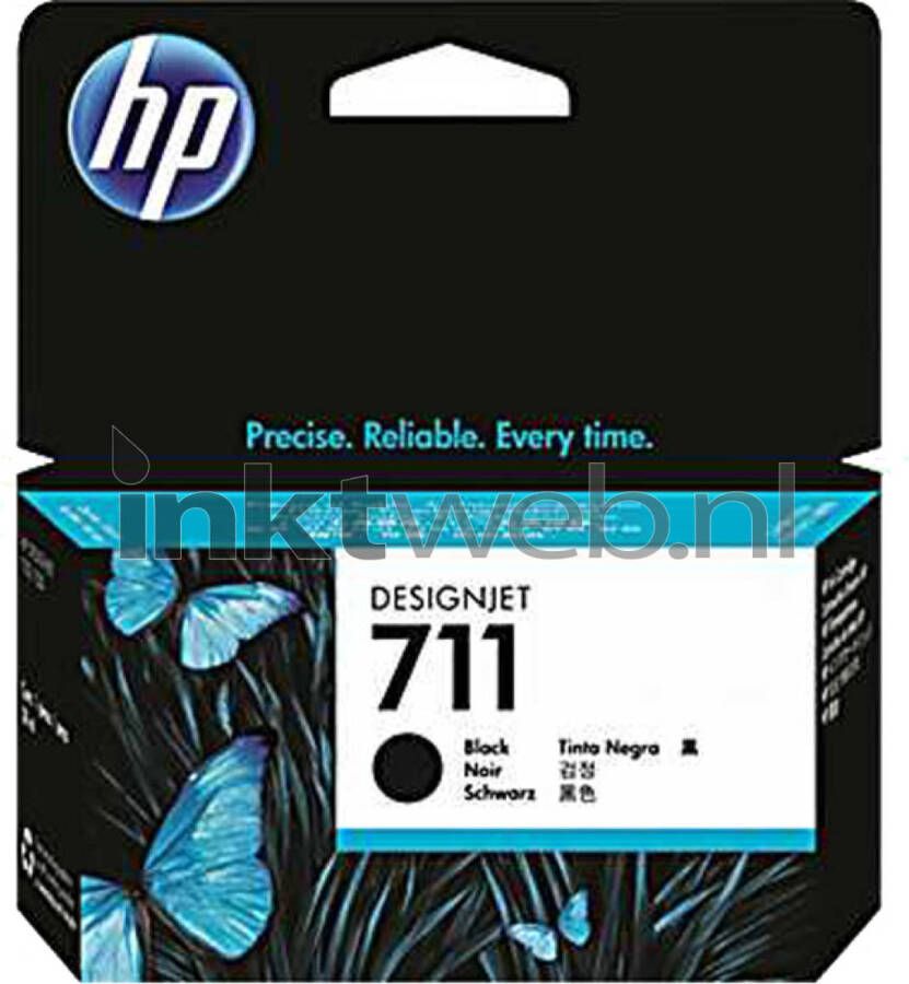 HP 711 zwart cartridge