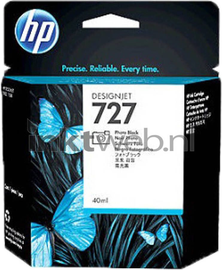 HP 727 foto zwart cartridge