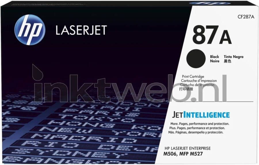 HP 87A zwart toner