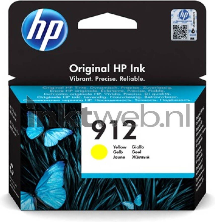 HP Inkjet cartridge 912 Geel Inkjet 315 pagina&apos;s