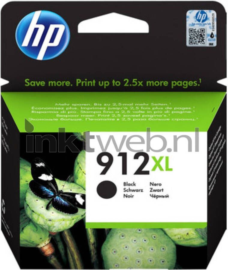 HP 912XL zwart cartridge