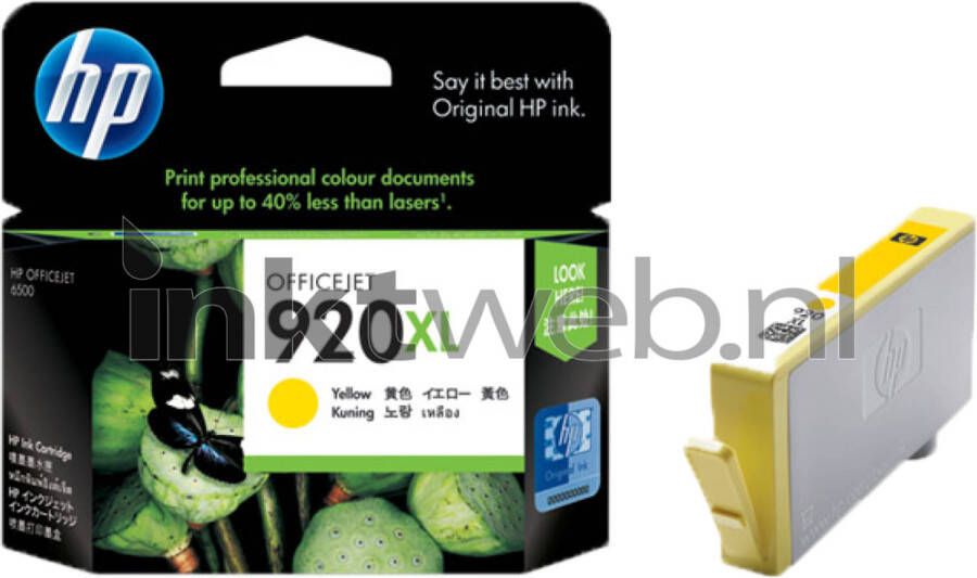 HP 920XL geel cartridge