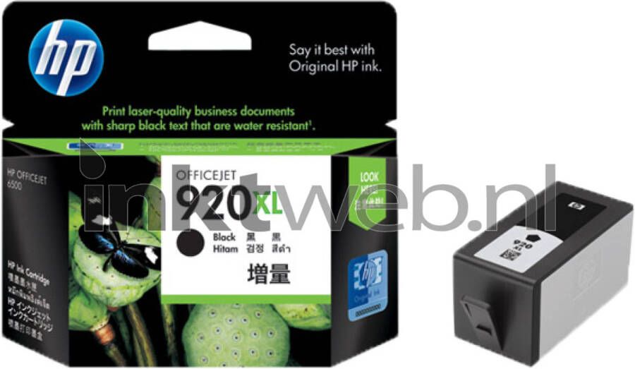 HP 920XL zwart cartridge