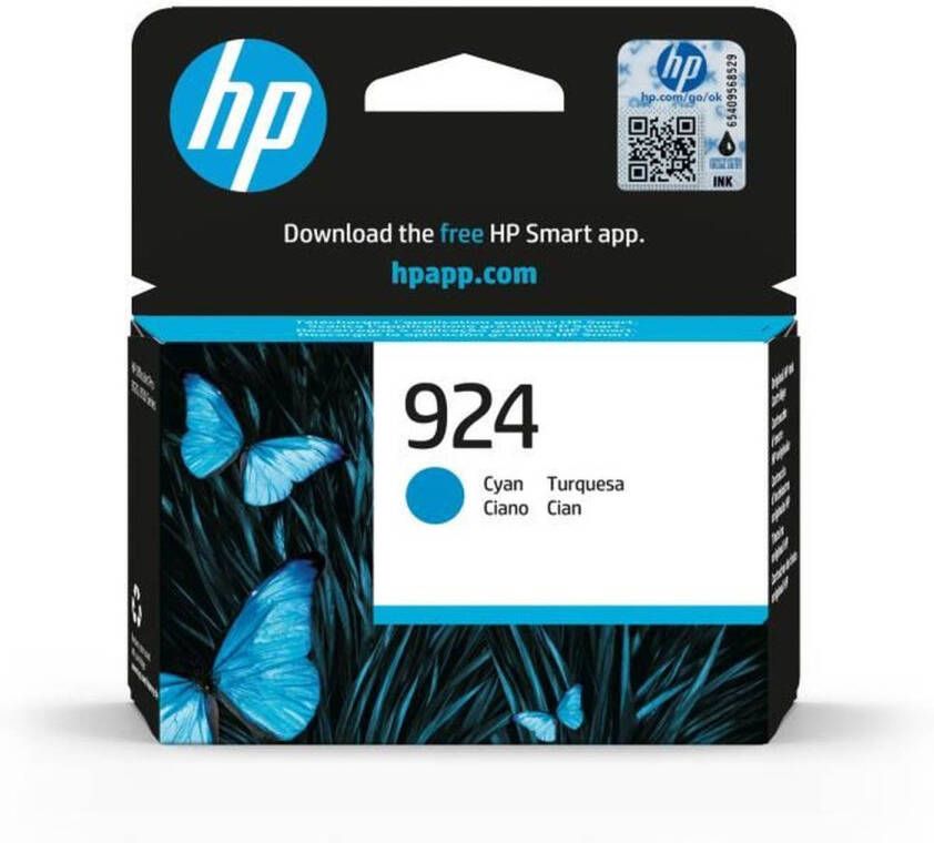 HP 924 originele cyaan inktcartridge