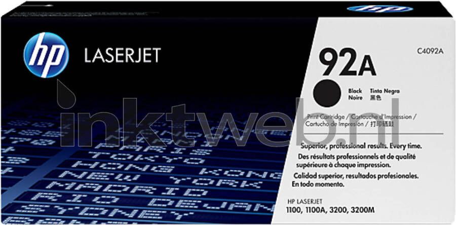 HP 92A zwart toner