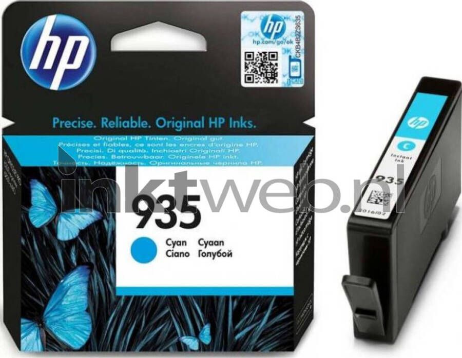 HP 935 cyaan cartridge
