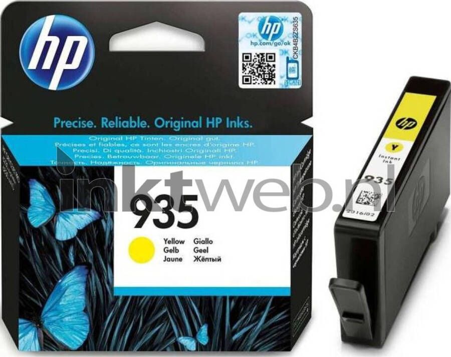 HP 935 geel cartridge