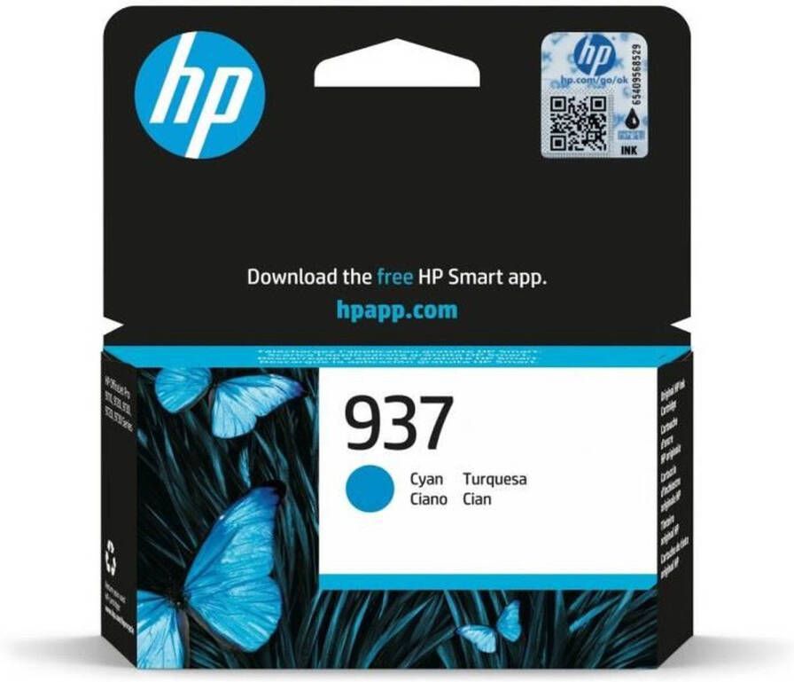 HP 937 originele cyaan inktcartridge