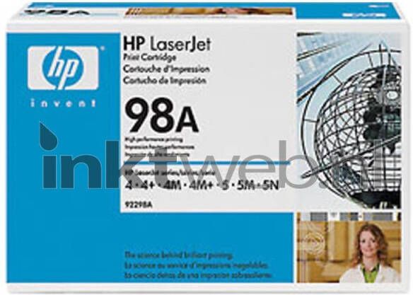 HP 98A zwart toner