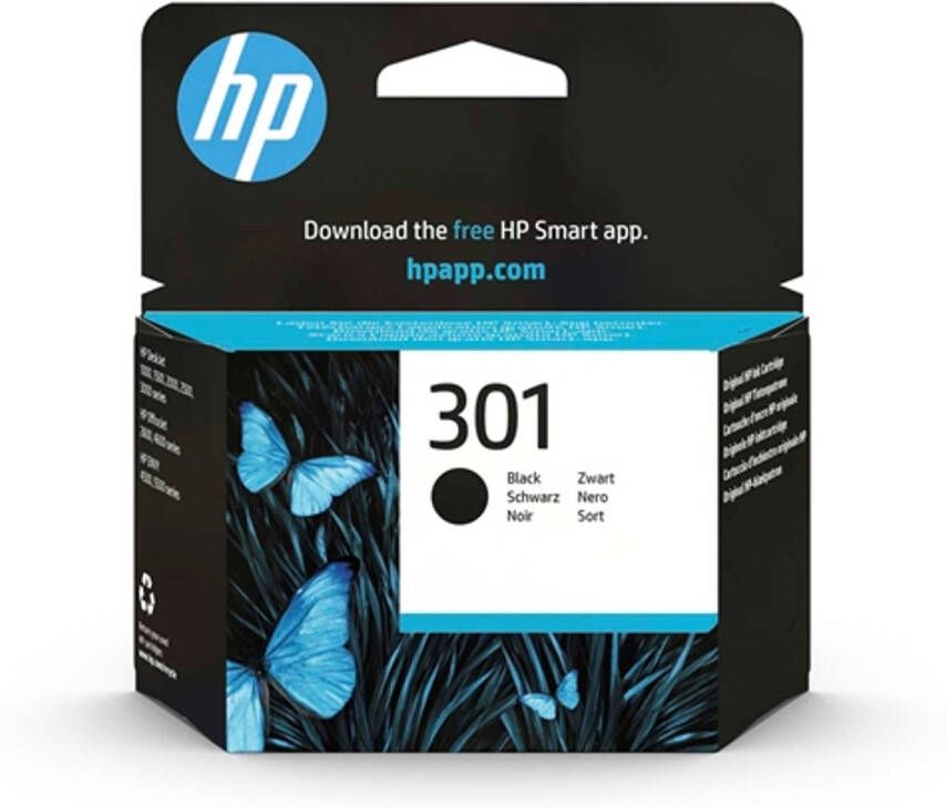 HP 301 INK BLACK inktcartridges (kleur)