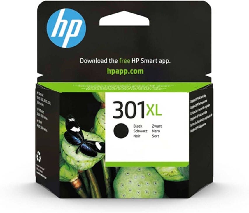 HP cartridge 301 XL Instant Ink (Zwart)