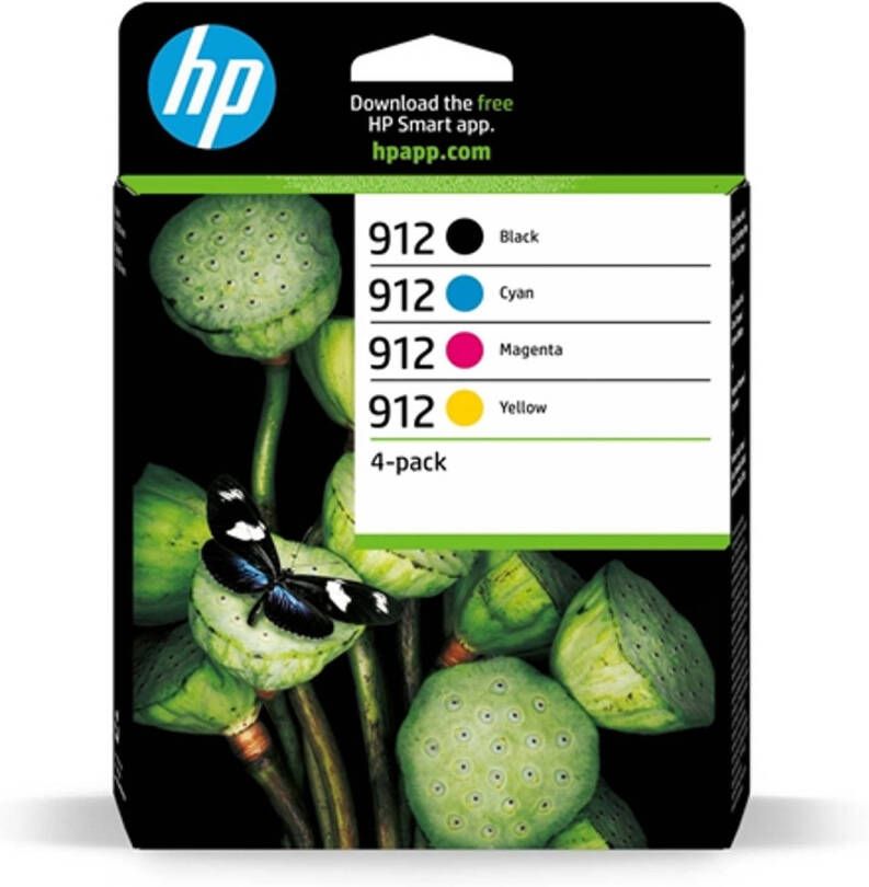 HP 912 inkt Instant Ink (4 kleuren) inktcartridge