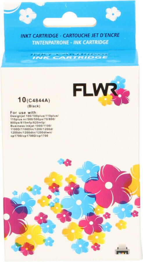 HP FLWR 10 zwart cartridge