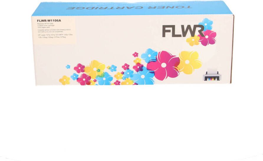 HP FLWR 106A zwart toner