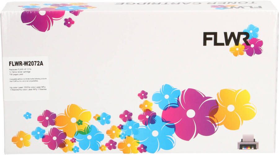 HP FLWR 117A geel toner