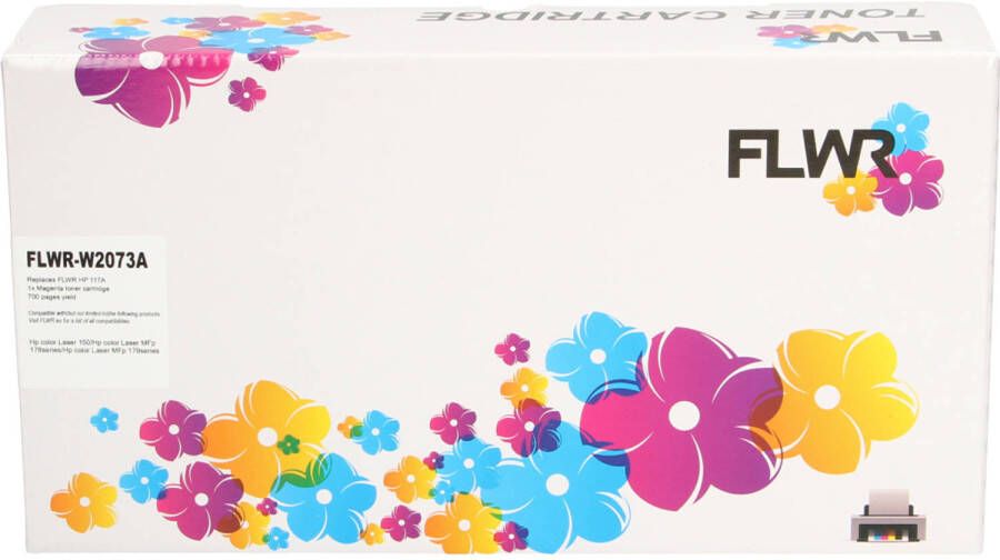 HP FLWR 117A magenta toner