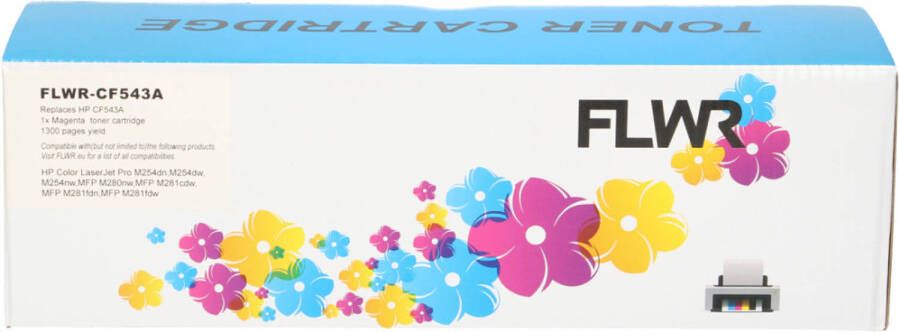 HP FLWR 203A magenta toner